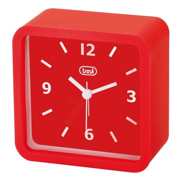 TREVI SL 3820 Quartz alarm clock Rosso, Bianco