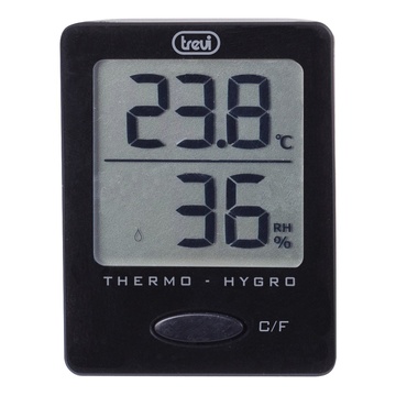 TREVI TE 3004 Interno Termometro da ambiente elettronico Nero