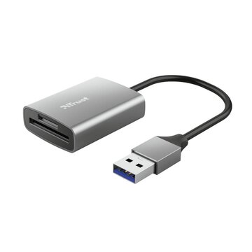 Trust Dalyx Lettore di schede USB 3.2 Gen 1 (3.1 Gen 1) Alluminio