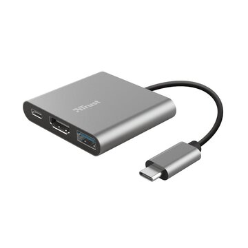 Dalyx usb 3.2 gen 1 (3.1 gen 1) type-c 5 mbit/s alluminio, nero