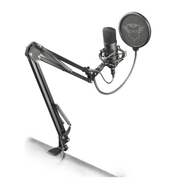 Trust GXT 252+ Emita Plus Microfono da Studio Nero