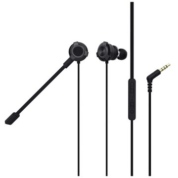 Gxt 406 pine auricolare cablato in-ear gaming nero