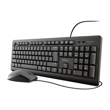 Trust Primo Keyboard & Mouse Set USB Nero