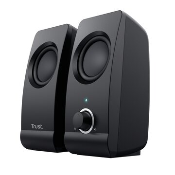 Trust Remo 2.0 Set di altoparlanti stereo compatto con potenza di 8 Watt RMS in uscita