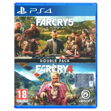 Ubisoft Double Pack: Far Cry 4 + Far Cry 5 PS4