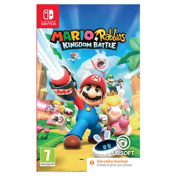 Ubisoft Mario + Rabbids Kingdom Battle Code in Box Nintendo Switch