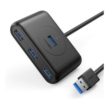 Ugreen 20290 hub di interfaccia USB 3.2 Gen 1 (3.1 Gen 1) Type-A 5000 Mbit/s Nero