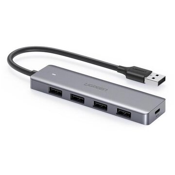 50985 hub di interfaccia usb 3.2 gen 1 (3.1 gen 1) type-a 5000 mbit/s argento