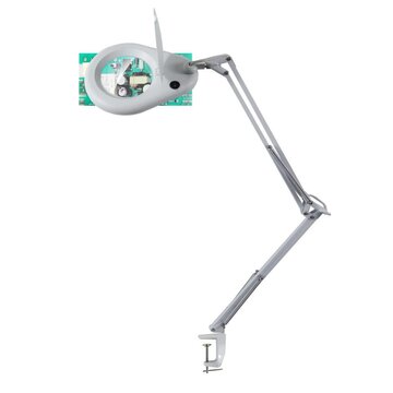 Unilux Zoom Led lampada da tavolo Bianco