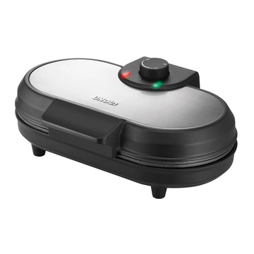 Unold Pancake Maker American Crepiera 2 crepe 1000 W Nero, Acciaio