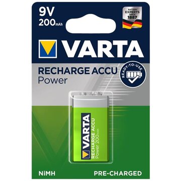 Varta 1 Power Accu 9V-Block Ready2Use NiMH 200 mAh