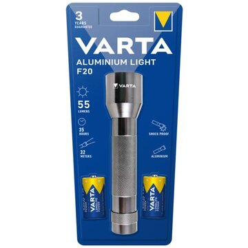 Varta 16607 101 421 torcia Alluminio Torcia a mano LED