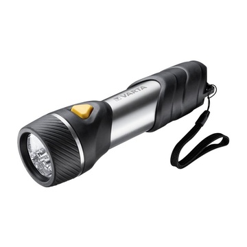 Varta Day Light Multi LED F30 Torcia a mano Nero, Argento, Giallo