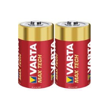 Max tech 2x alkaline d batteria monouso alcalino