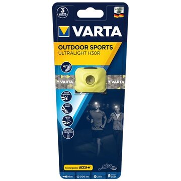 Varta Outdoor Sports Ultralight H30R Lime Torcia a fascia LED