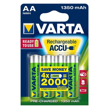 Varta Ready2Use HR06 1350 mAh Ricaricabile NiHM