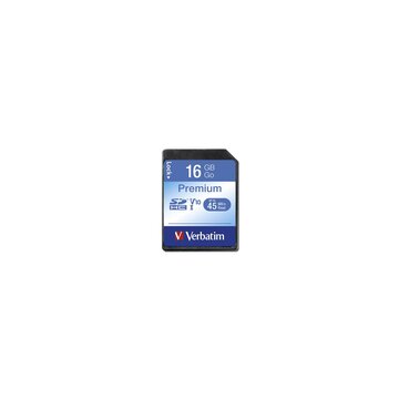 Verbatim 16GB SECURE DIGITAL HC Classe 10 (SDHC) CARD