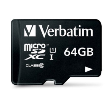 Verbatim 64GB Micro SDHC Classe 10