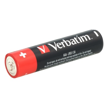 Verbatim Batterie alcaline AAA 1,5 V 10 pezzi