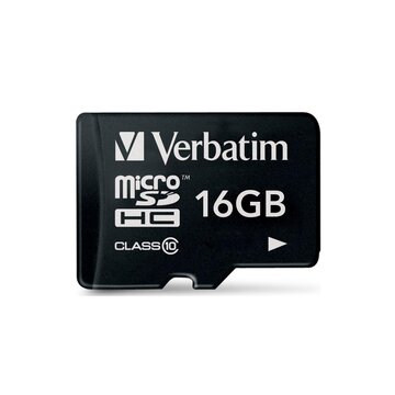 Verbatim Micro SDHC 16GB Class 10