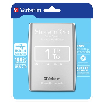 Verbatim Store n' Go HDD 1TB 2.5
