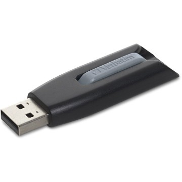 Verbatim V3 64GB USB 3.0 Tipo-A Nero, Grigio