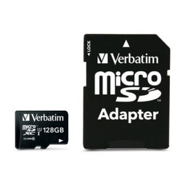 Verbatim MicroSDXC 128GB Class 10 incl adattatore