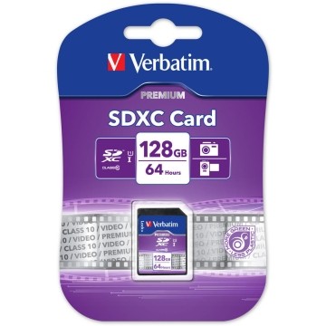 Verbatim 128GB SDXC Classe 10