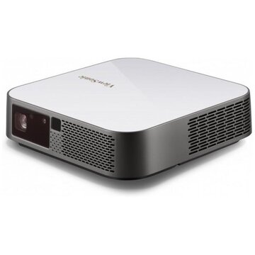 ViewSonic M2e Proiettore a raggio standard 400 Lumen LED 1080p (FullHD) 3D Grigio, Bianco