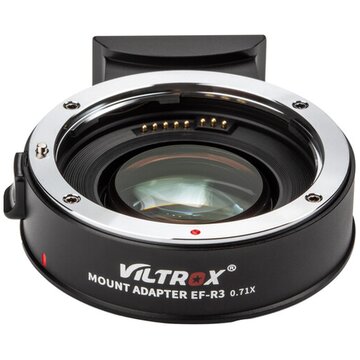 Viltrox Adattatore Speedboster Ottiche Canon RF su Canon EF E Red Komod