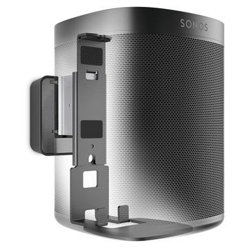 Vogel's SOUND 4201 - Supporto da parete per altoparlante Sonos ONE & PLAY:1 (nero)