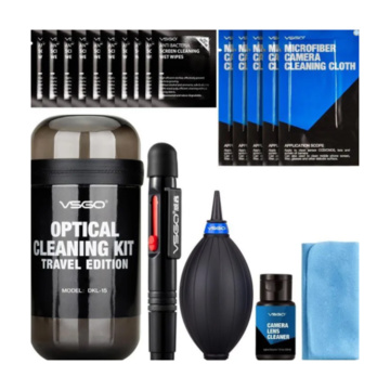 VSGO DKL-15 Kit per Pulizia Ottiche Travel Edition