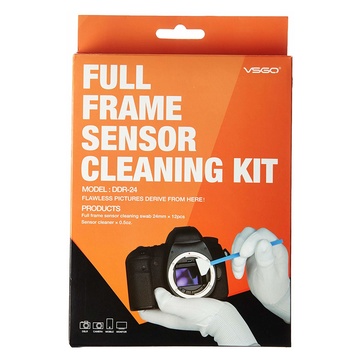 VSGO Kit completo per la pulizia sensori Fulll Frame Nikon Canon Sony Pentax Olympus e Altre Fotocamere Mirrorless / Reflex