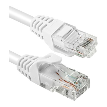 Vultech Cat6, 0.5 m cavo di rete 0,5 m U/UTP (UTP) Bianco