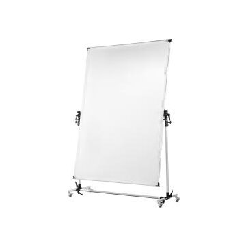 Walimex Pannello riflettente rettangolare Pro 150x200 cm stand alone