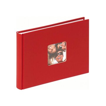 Walther Design Fun Album Fotografico e Portalistino 40 fogli S Rosso