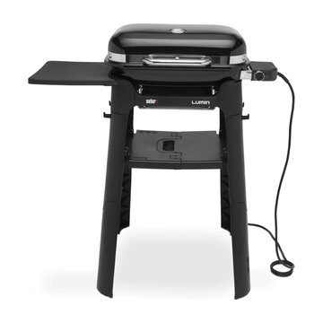 Barbecue elettrico lumin compact con supporto