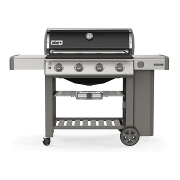 Weber Genesis II E-410 GBS Barbecue Carrello Gas 14070 W Nero, Acciaio inossidabile