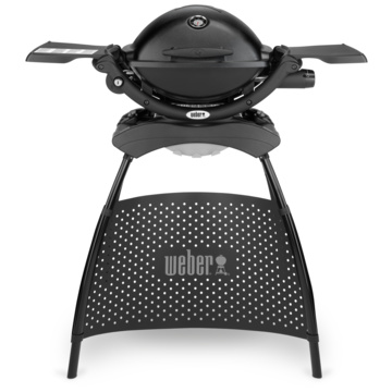 Weber Q 1200 2600 W Grill Gas con Stand Nero