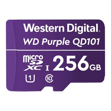 Western Digital WDD256G1P0C Purple SC QD101 256 GB MicroSDXC Classe 10