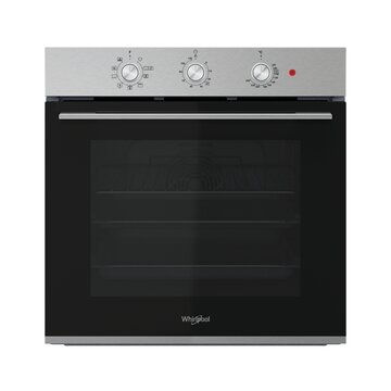 Whirlpool OMK38HU0X 71 L A Nero, Stainless steel