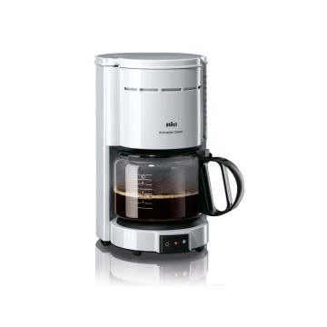 Braun KF 47 Plus Macchina da caffè con filtro 10t Bianco