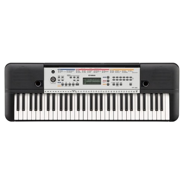 Yamaha YPT-260 Pianoforte 61 chiavi Nero, Bianco
