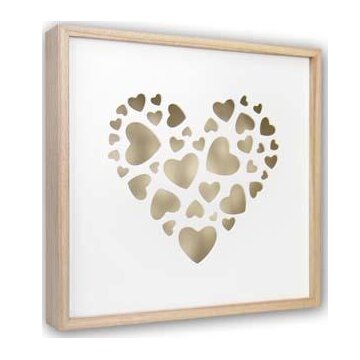 Zep LOVE BOX Armadietto portaoggetti Quadrato Legno Bianco, Legno