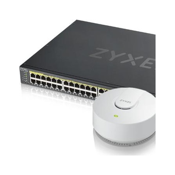 ZyXEL GS192048HPV2 + GRATIS NWA1123-ACV2 Gestito L2/L3/L4 Gigabit Ethernet Nero 1U PoE