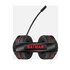 4Side DC Comics DC0905 Cuffie Cablato Giocare Nero, Rosso
