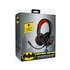 4Side DC Comics DC0905 Cuffie Cablato Giocare Nero, Rosso