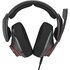 4Side Sennheiser GSP 500 Auricolare Cablato Nero, Rosso