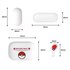 4Side Technologies Pokémon Poké ball TWS Cuffie Wireless In-ear Bluetooth Bianco