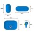 4Side Technologies SEGA Sonic the Hedgehog TWS Cuffie Wireless In-ear Bluetooth Blu